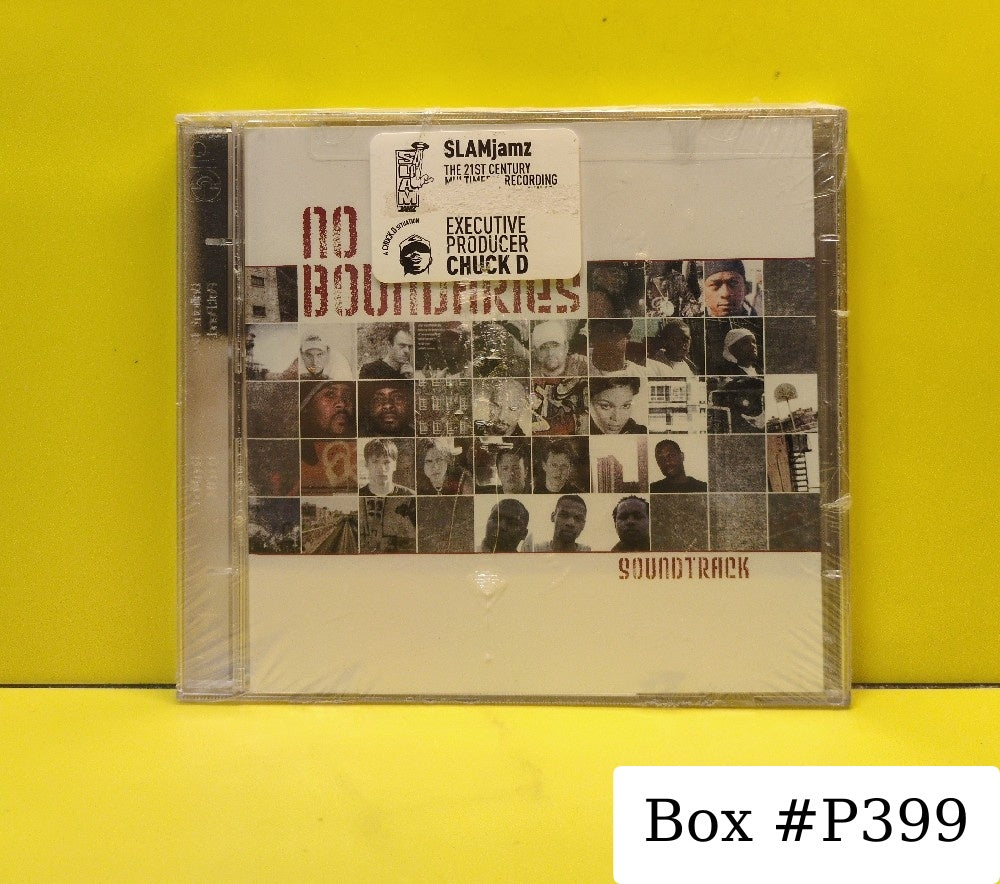 Various - No Boundaries Soundtrack - 2004 - SJMVD1002CV - New - Sealed - CDs - CD/DVD Set