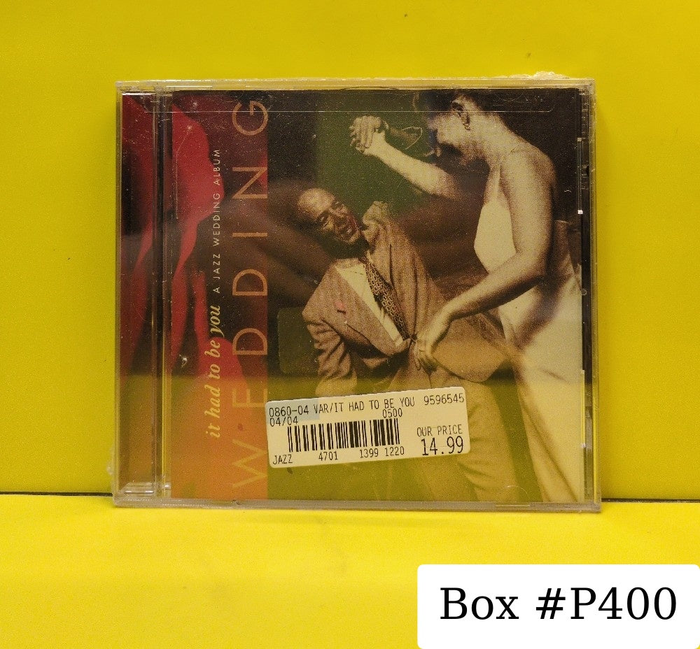 Various - It Had To Be You A Jazz Wedding Album - 1998 - 09026 63183-2 - New - Sealed - CDs