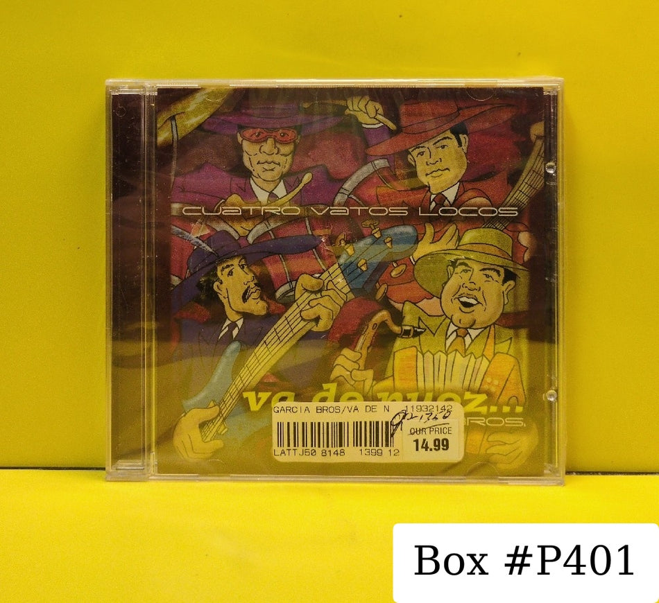 Los Garcia Bros. - Va De Nuez... - 2002 - JOEY 8596 - New - Sealed - CDs