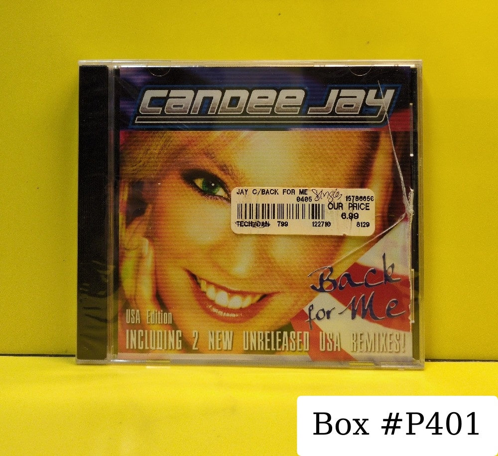 Candee Jay - Back For Me (USA Edition) - 2005 - NEU 011 - New - Sealed - CDs