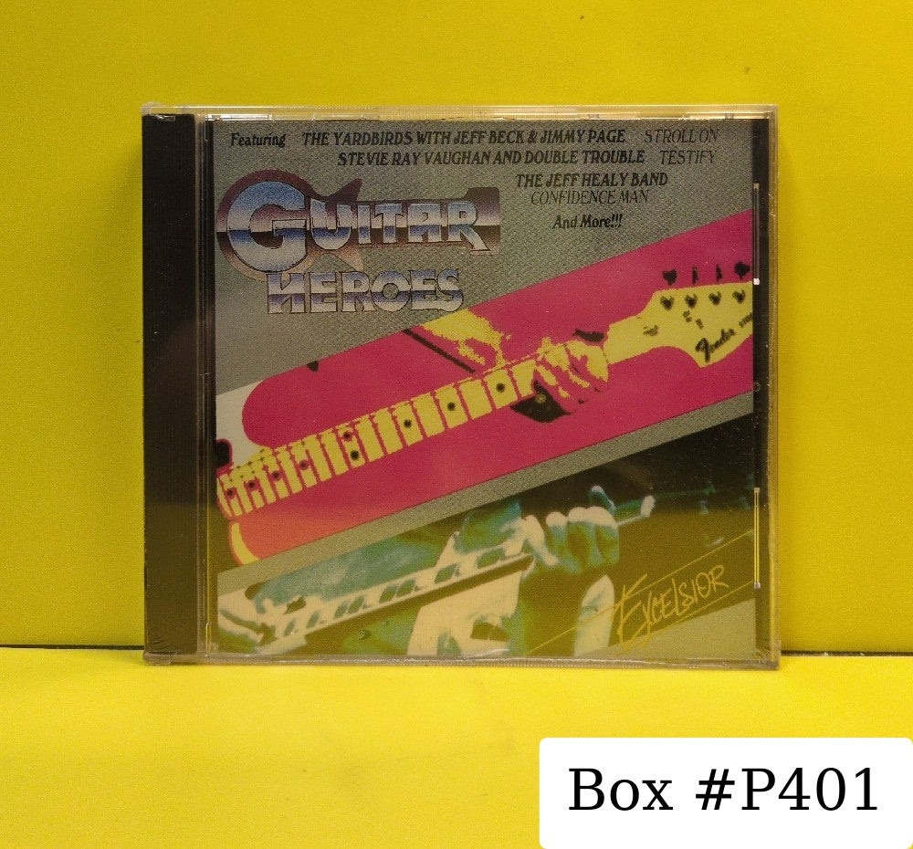 Various - Guitar Heroes - 1992 - A 24985 - New - Sealed - CDs