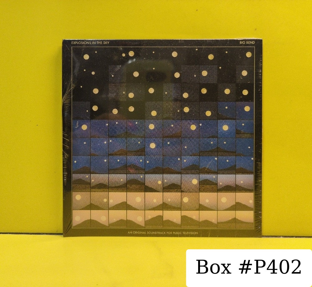 Explosions In The Sky - Big Bend (An Original Soundtrack For Public Television) - 2021 - TRR369CD - New - Sealed - CDs