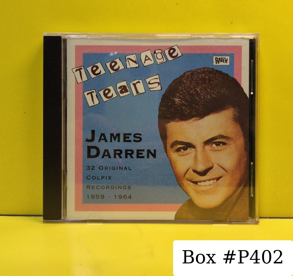 James Darren - Teenage Tears 1959-1964 - 1994 - RVCD-42 - Used - EX - CDs - Australian Import