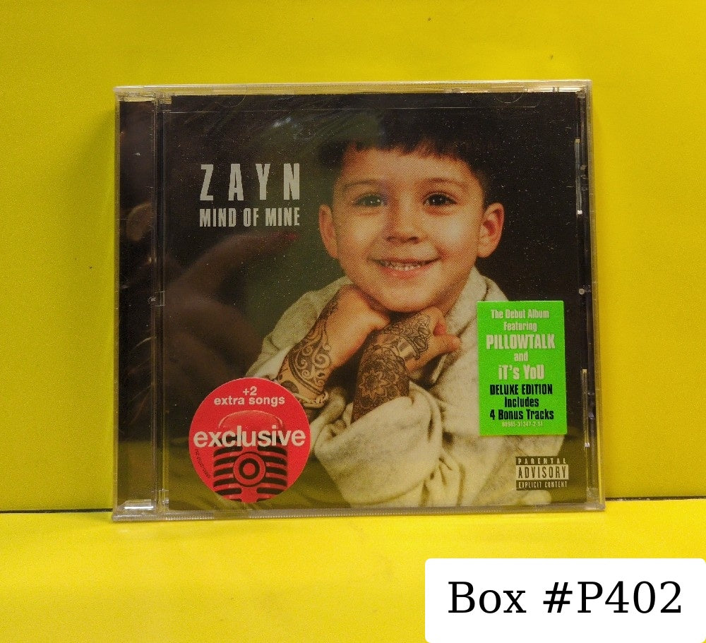 ZAYN - Mind Of Mine - 2016 - 88985-30792-2 - New - Sealed - CDs - Deluxe Edition - Target Exclusive