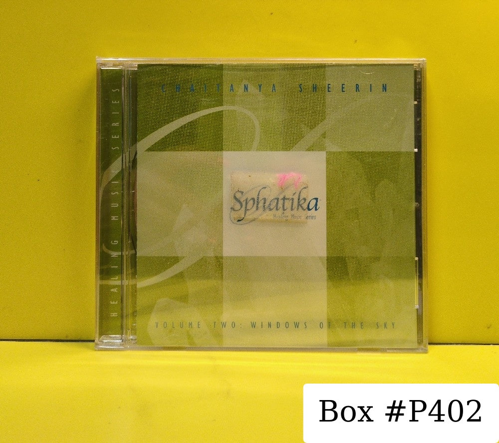 Chaitanya Sheerin - Sphatika Healing Music Series Volume Two: Windows Of The Sky - WOTS26562 - New - Sealed - CDs