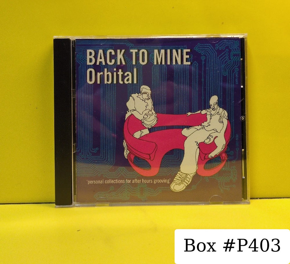 Orbital - Back To Mine - 2002 - 7930185518-2 - Used - EX - CDs