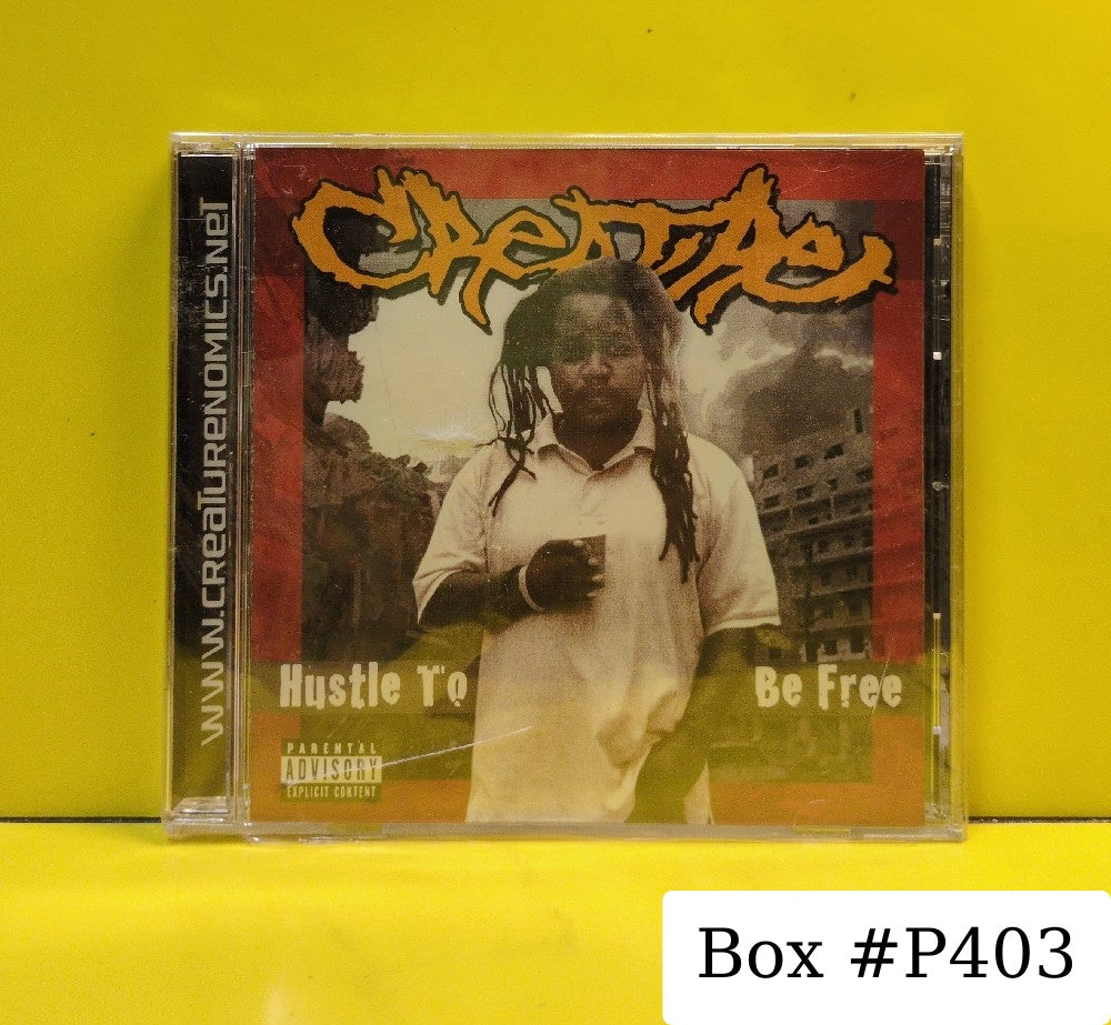 Creature - Hustle To Be Free - 2007 - CGM00-002 - New - Sealed - CDs