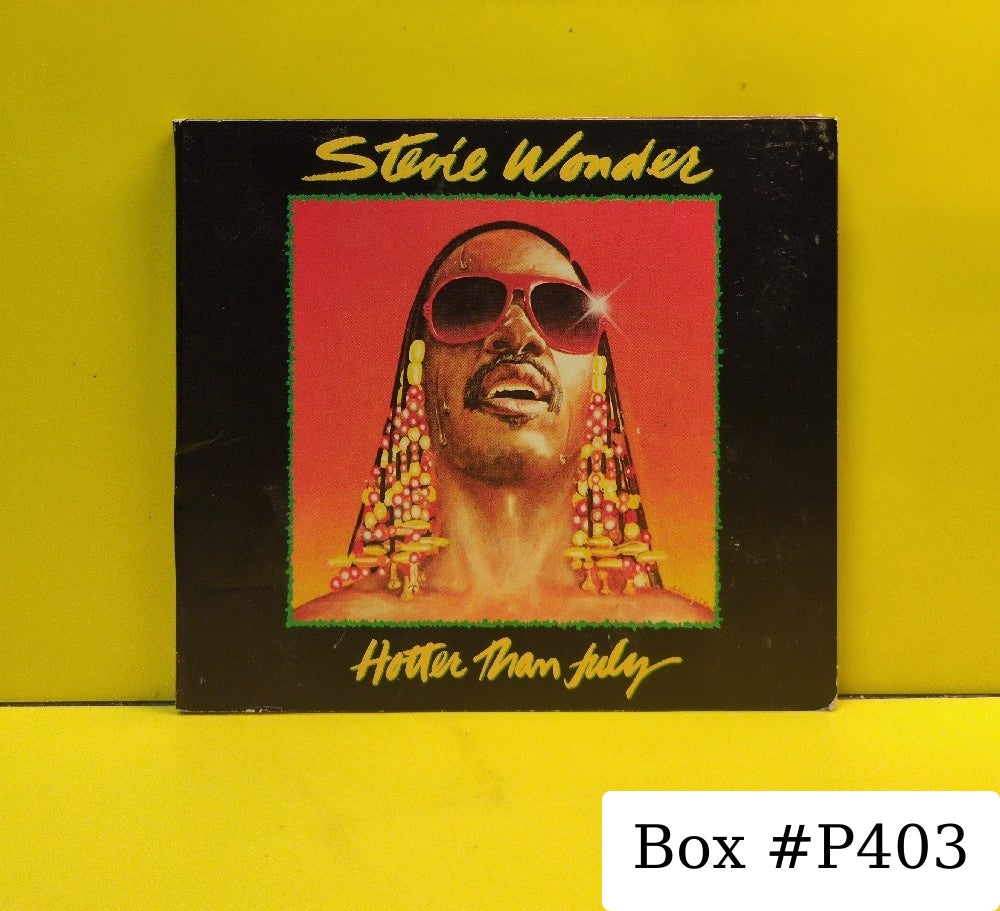 Stevie Wonder - Hotter Than July - 2000 - 012 157 583-2 - Used - EX - CDs - Reissue - Remastered - Numbered