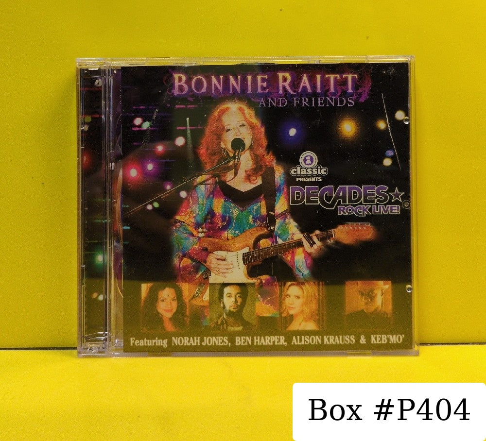 Bonnie Raitt And Friends Featuring Norah Jones, Ben Harper, Alison Krauss & Keb'Mo' - Bonnie Raitt And Friends - 2006 - CDP 0946 3 70588 2 4 - Used - EX - CDs - CD/DVD Set