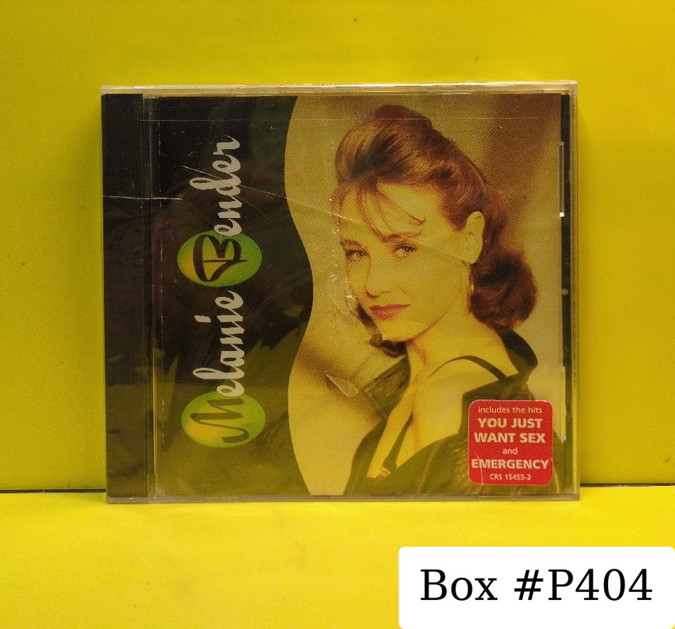 Melanie Bender - Melanie Bender - 1996 - 01624 15455-2 - New - Sealed - CDs