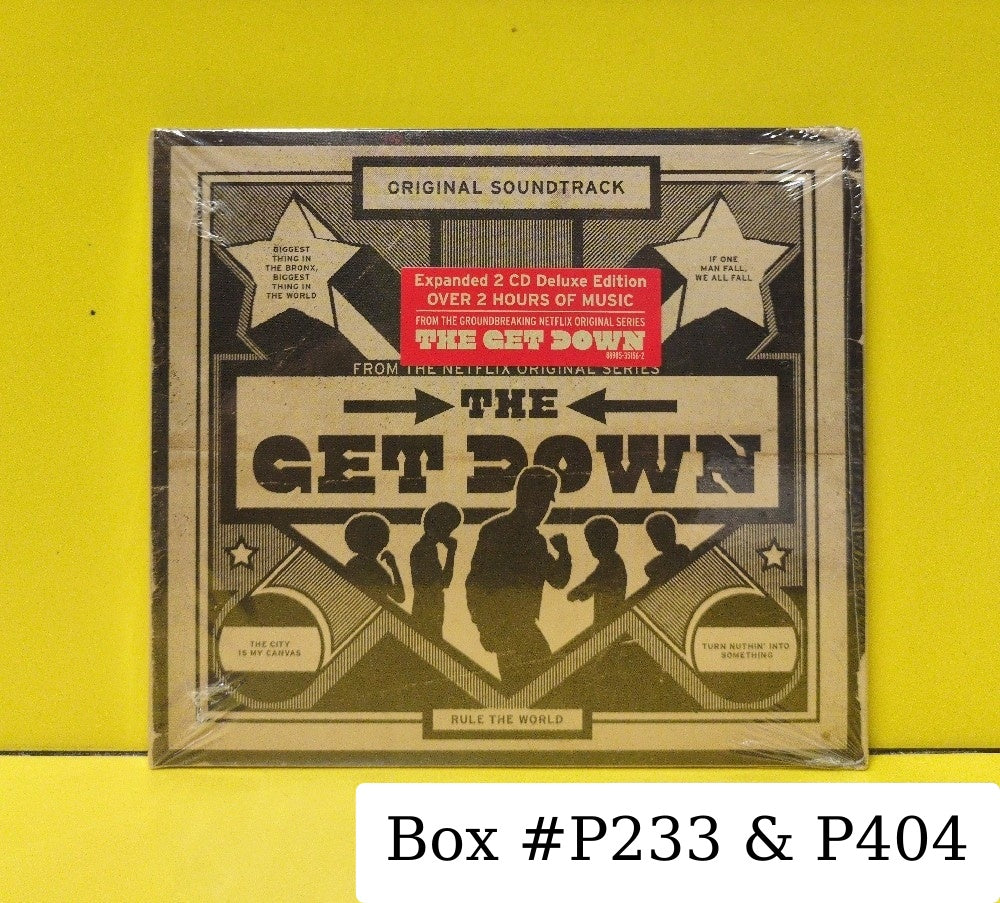 Various - The Get Down (Original Soundtrack From The Netflix Original Series) - 2016 - 88985-35156-2 - New - Sealed - CDs - 2xCD Set - Deluxe Edition