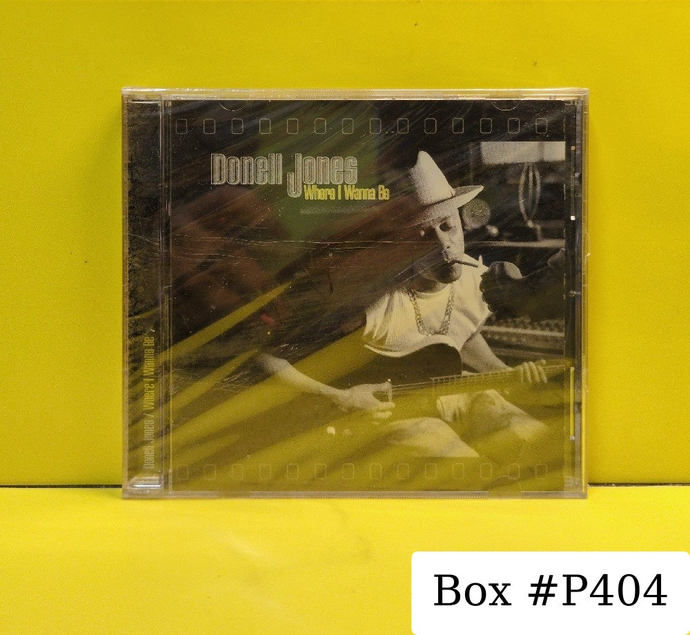 Donell Jones - Where I Wanna Be - 1999 - 73008-26060-2 - New - Sealed - CDs