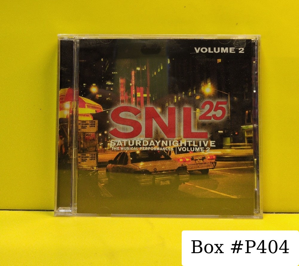 Various - SNL25 • Saturday Night Live: The Musical Performances | Volume 2 - 1999 - 0044-50206-2 - Used - EX - CDs