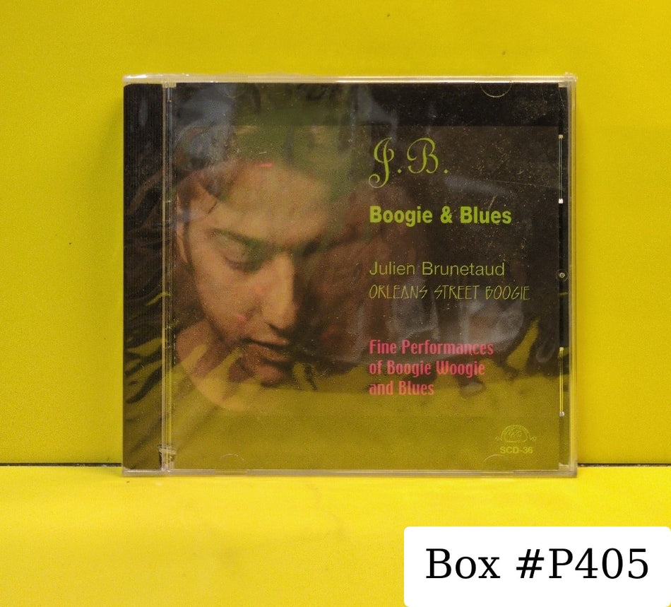 Julien Brunetaud - J.B. Boogie & Blues - 2005 - SCD-36 - New - Sealed - CDs
