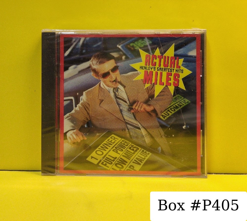Don Henley - Actual Miles (Henley's Greatest Hits) - *GEFD-24834 - New - Sealed - CDs - Columbia House Club Edition