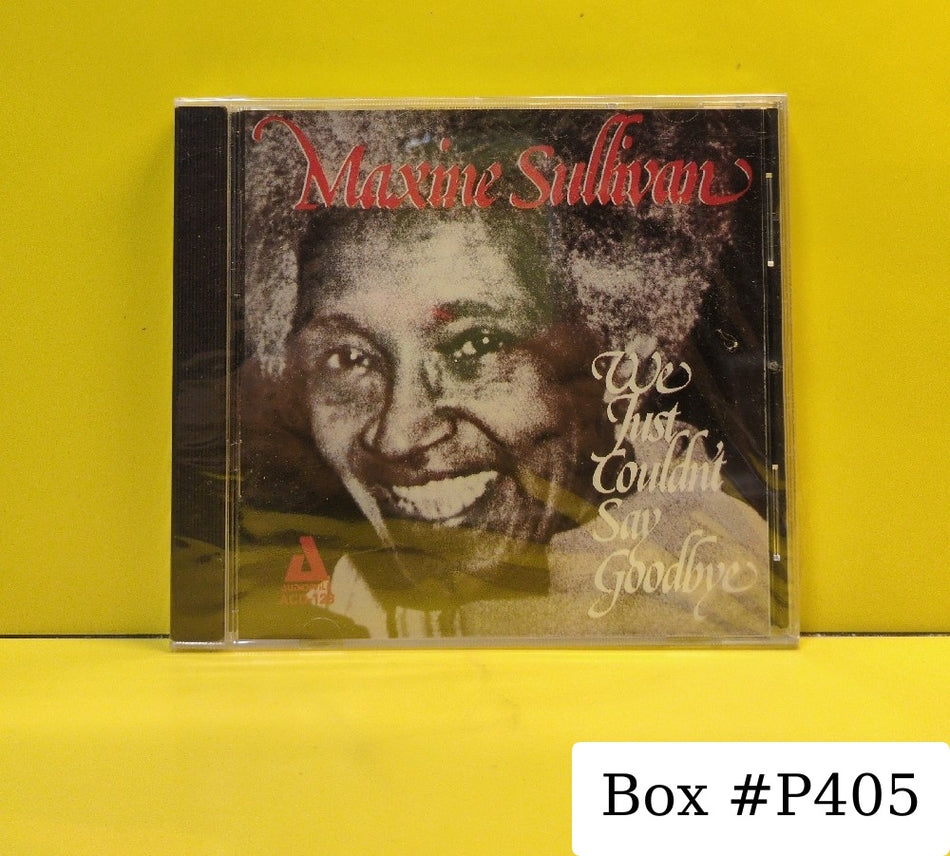 Maxine Sullivan - We Just Couldn't Say Goodbye - 1995 - ACD-128 - New - Sealed - CDs