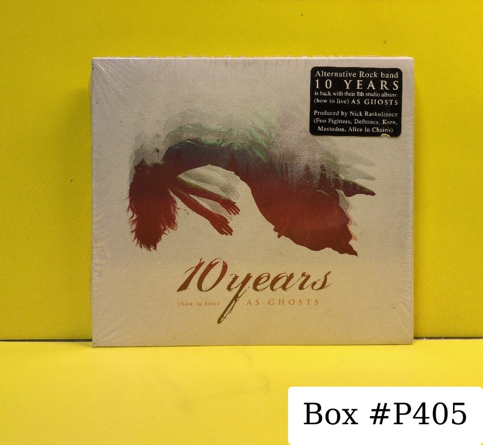 10 Years - (How To Live) As Ghosts - 2017 - M75242 - New - Sealed - CDs