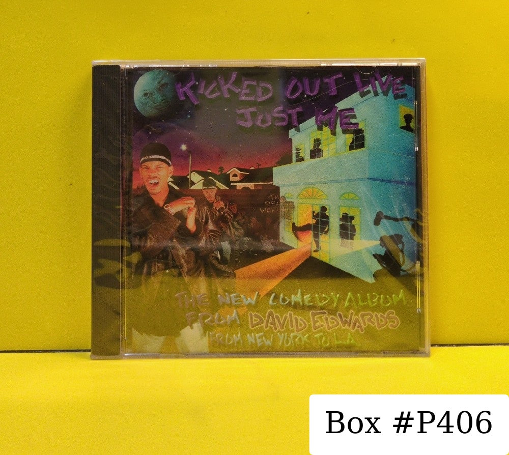 David Edwards - Kicked Out Live Just Me - 1998 - SB 701102 - New - Sealed - CDs