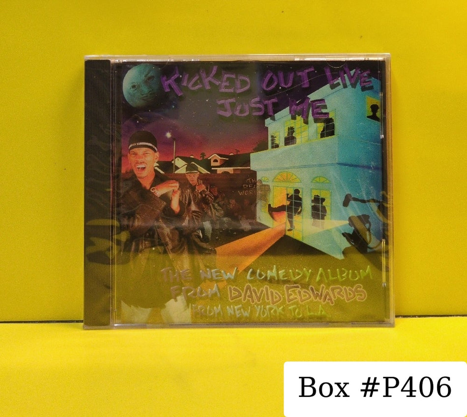 David Edwards - Kicked Out Live Just Me - 1998 - SB 701102 - New - Sealed - CDs