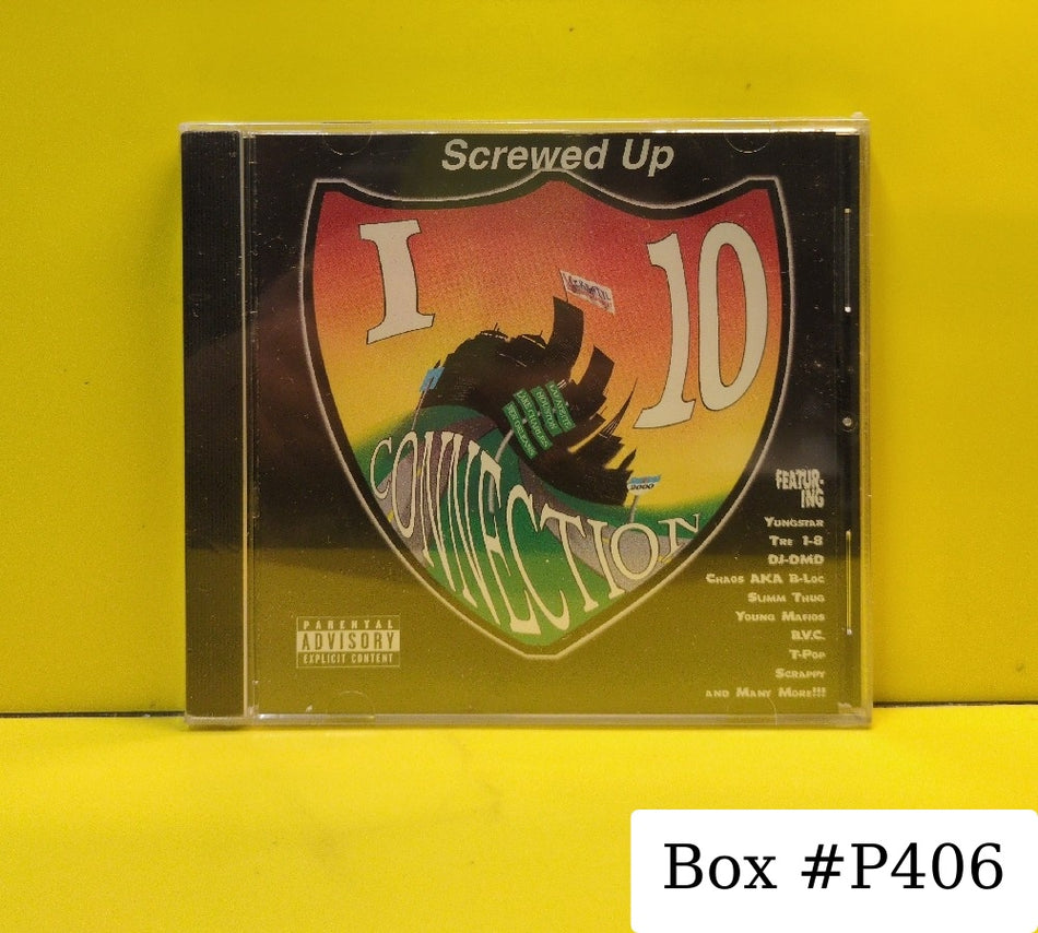 Various - I-10 Connection (Screwed Up) - 2001 - VET-2006 - New - Sealed - CDs