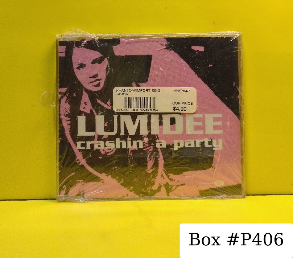 Lumidee Featuring N.O.R.E. - Crashin' A Party - 2003 - MCSTD40341 - New - Sealed - CDs - CD Single - UK Import
