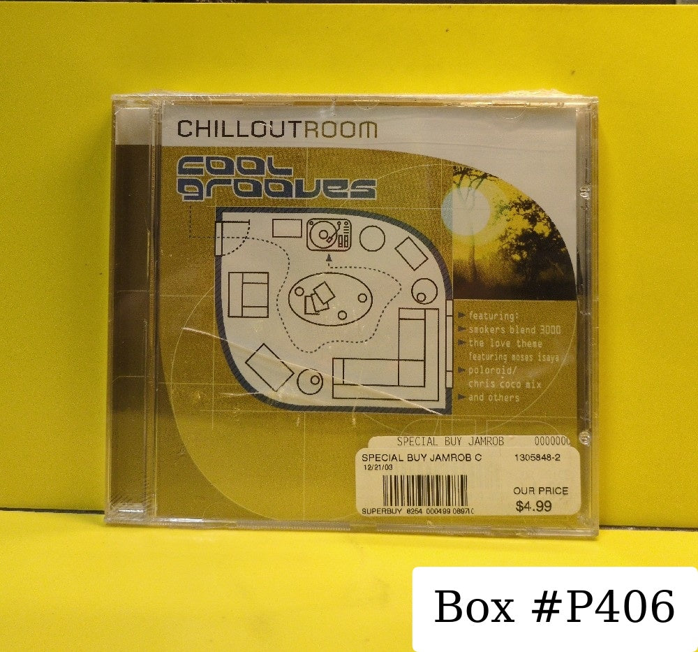Various - Chillout Room Cool Grooves - 2002 - ELC66122 - New - Sealed - CDs - Canadian Import