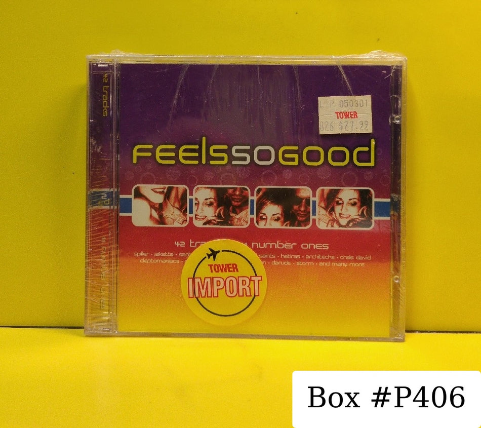 Various - Feels So Good - 2001 - INSPCD5 - New - Sealed - CDs - UK Import