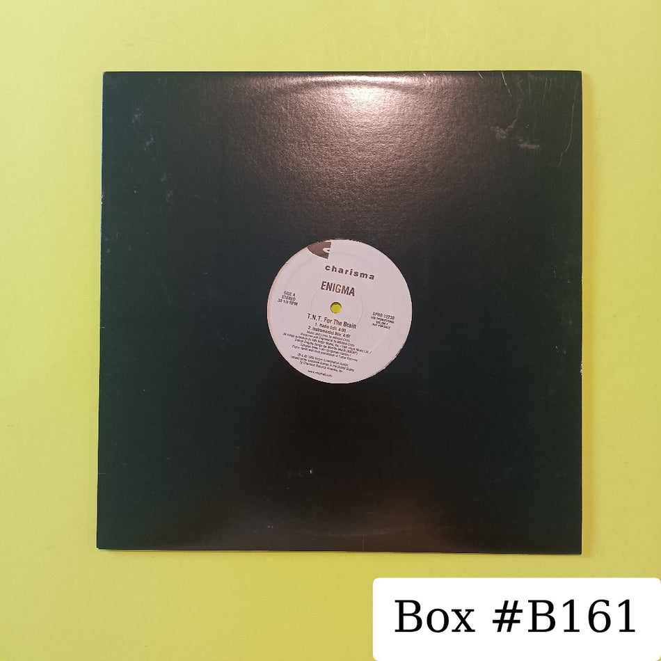 Enigma - TNT For The Brain 12" PROMO - 1996 - SPRO-12230 - Used - EX - Vinyl