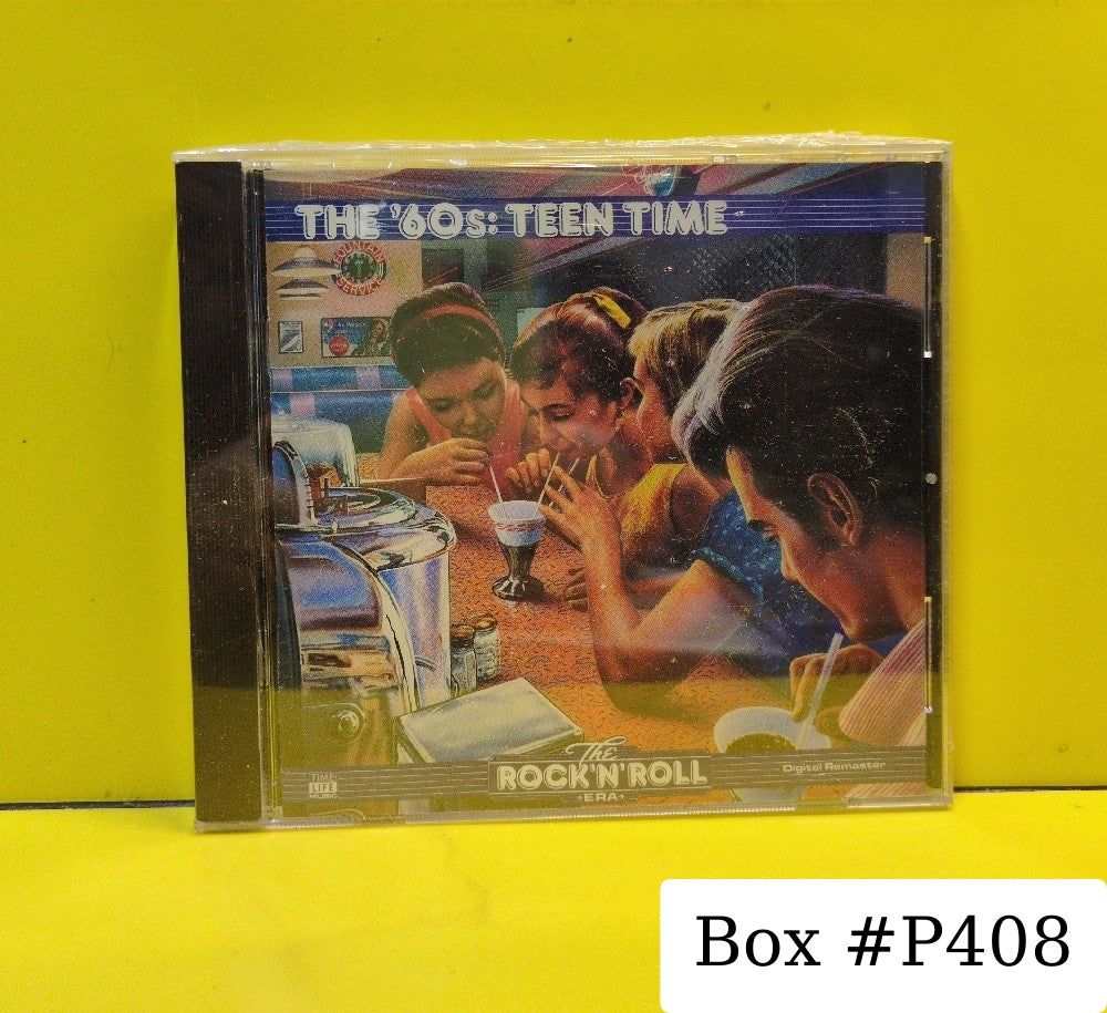 Various - The '60s: Teen Time - 1991 - 2RNR-40 - New - Sealed - CDs