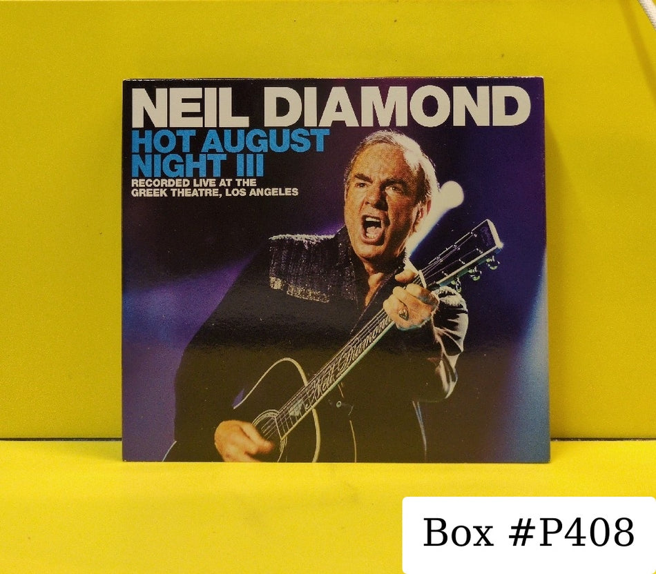 Neil Diamond - Hot August Night III - 2018 - B0028149-00 - Used - EX - CDs - 2xCD/1xDVD Set