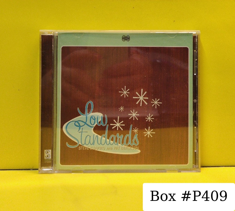 Steve Shapiro And Pat Bergeson - Low Standards - 2005 - SSPCD026 - Used - EX - CDs