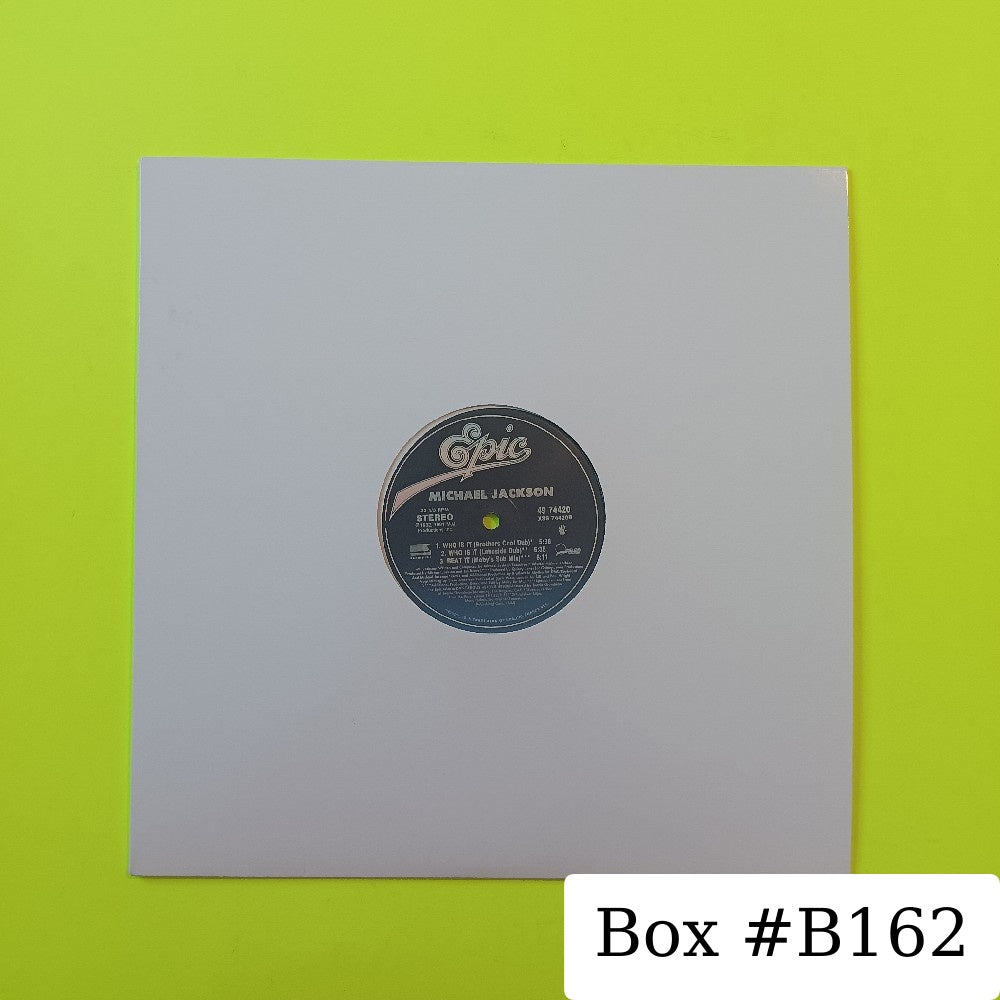 Michael Jackson  - Who Is It 12" - 1993 - 49 74420 - Used - VG++ - Vinyl