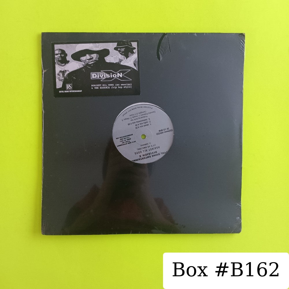 Division X - Against All Odds 12" - 2001 - 54888 - New - Sealed - Vinyl