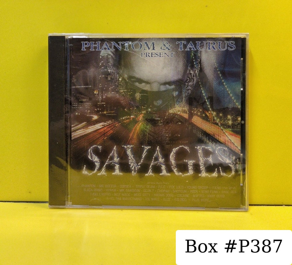 Phantom & Taurus - Savages - 2000 - 6 79267-00102 2 - New - Sealed - CDs