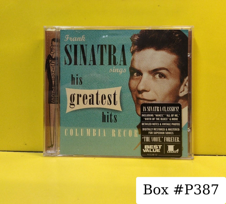 Frank Sinatra - Sinatra Sings His Greatest Hits - CK 65240 - New - EX - CDs