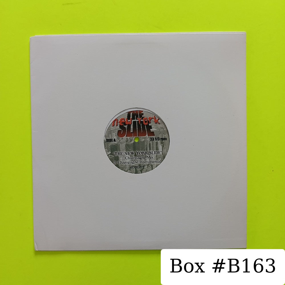 DJ Blackout - The New York Slide 12" - SLIDE777 - Used - VG++ - Vinyl