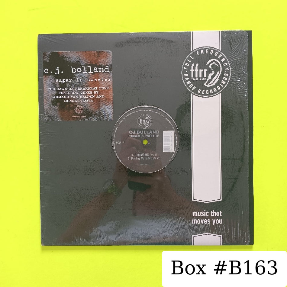 CJ Bolland - Sugar Is Sweeter 12" - 1996 - 697 120 102-1 - Used - VG+ - Vinyl