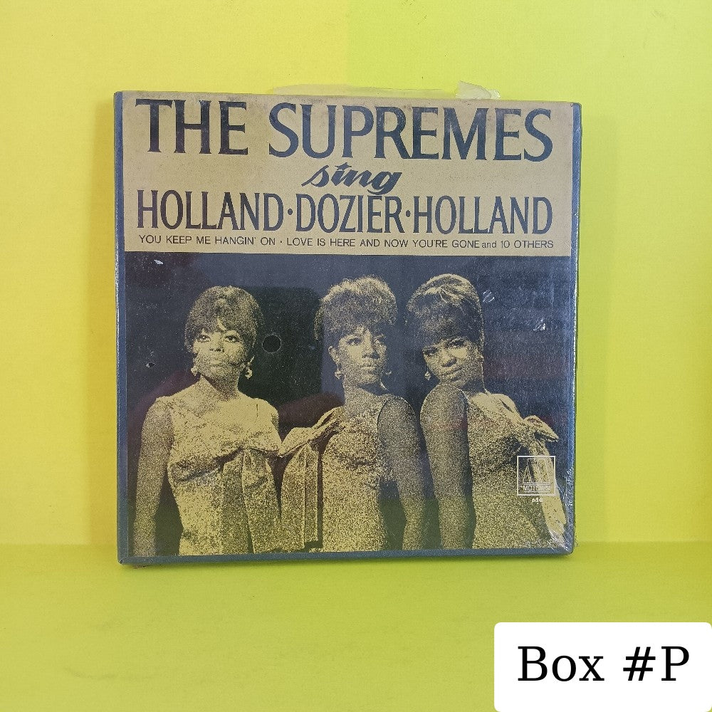 The Supremes - Sing Holland Dozier Holland 3 3/4 IPS - 1967 - MTX 650 - New - Reel to Reel