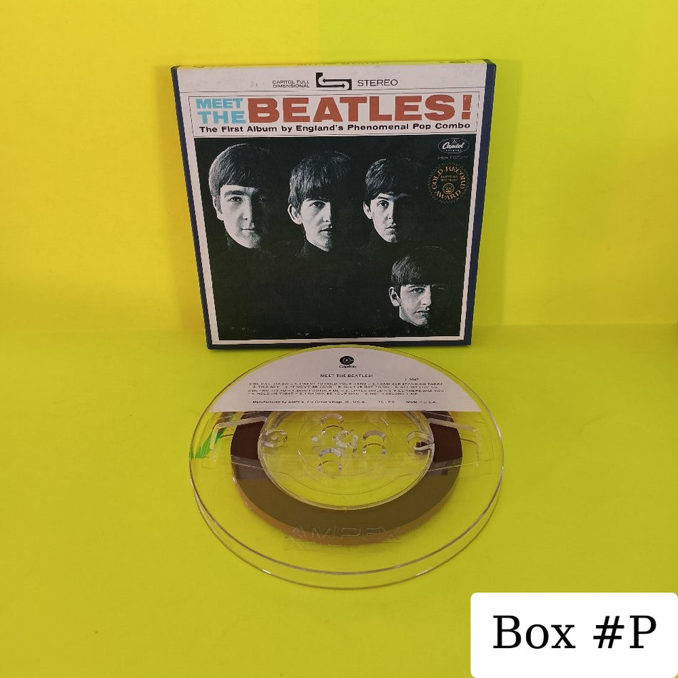 The Beatles - Meet The Beatles 7 1/2 IPS - 1970 - L 2047 - Used - Reel to Reel