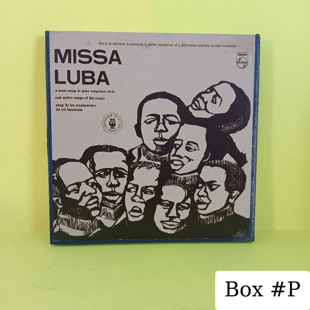 Les Troubadours Du Roi Baudouin - Missa Luba 7 1/2 IPS - 1963 - PTC 606 - Used - Reel to Reel