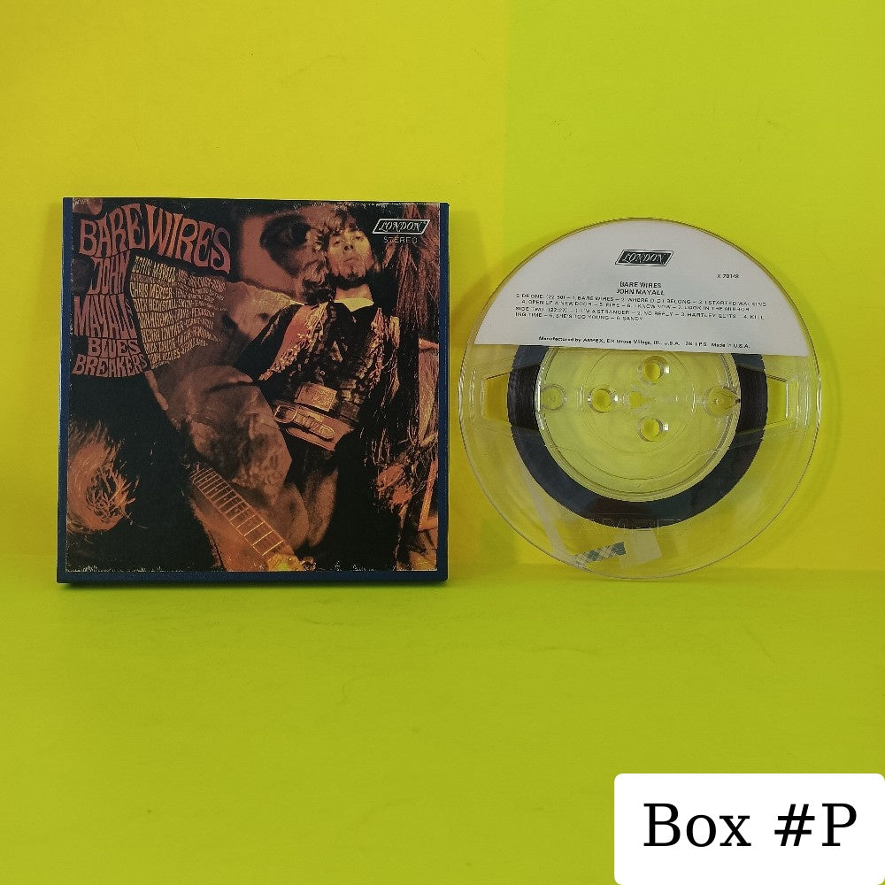John Mayall's Blues Breakers - Bare Wires 3 3/4 IPS - 1968 - X 70148 - Used - Reel to Reel