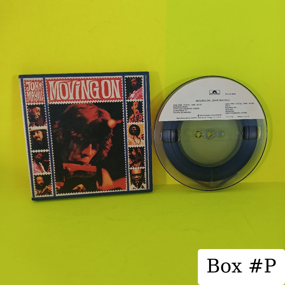 John Mayall - Moving On 7 1/2 IPS - 1972 - POL M 5036 - Used - Reel to Reel