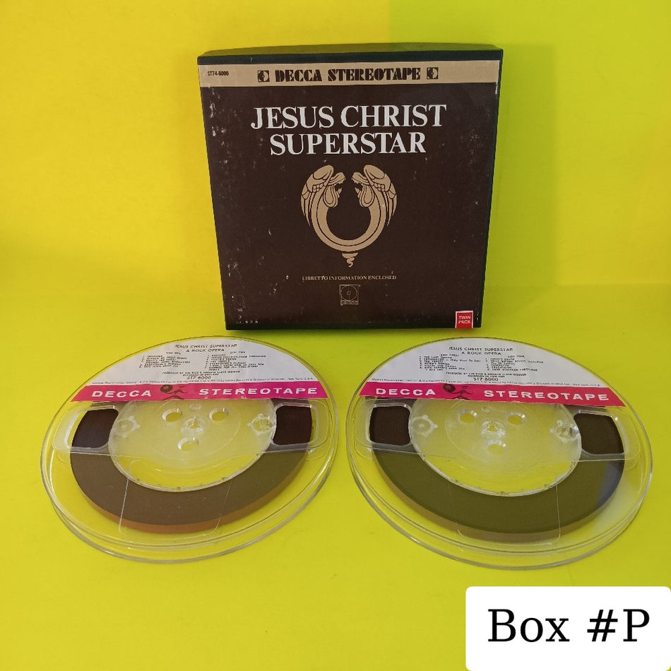 Andrew Lloyd Webber - Jesus Christ Superstar 2X 7 1/2 IPS - 1970 - ST74-6000 - Used - Reel to Reel