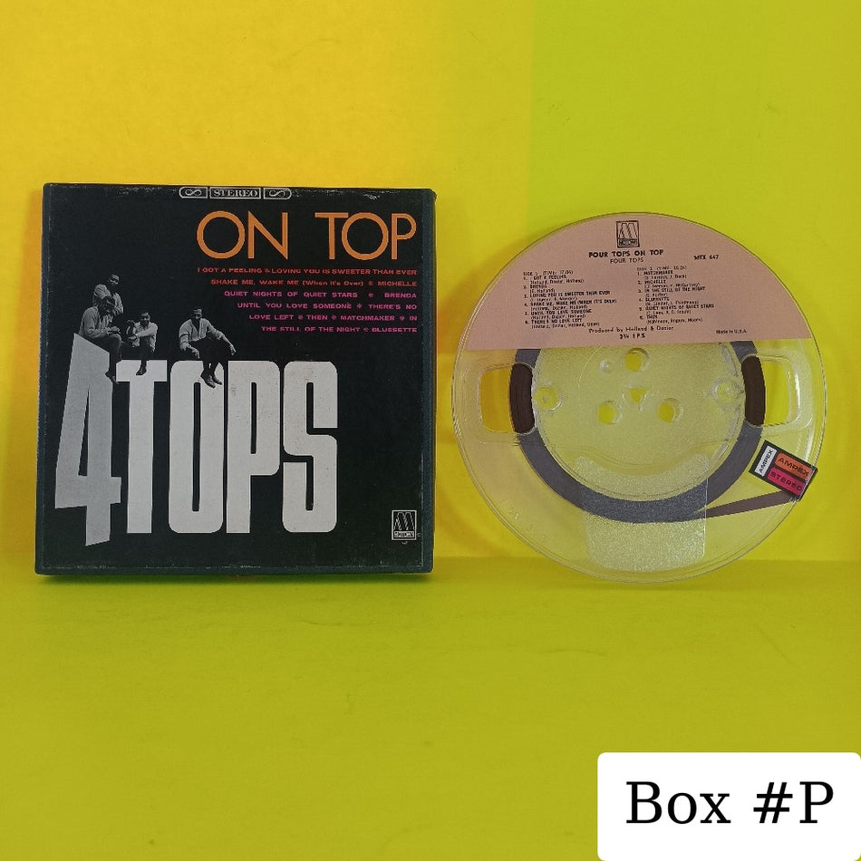 4 Tops - Four Tops On Top 3 3/4IPS - MTX 647 - Used - Reel to Reel