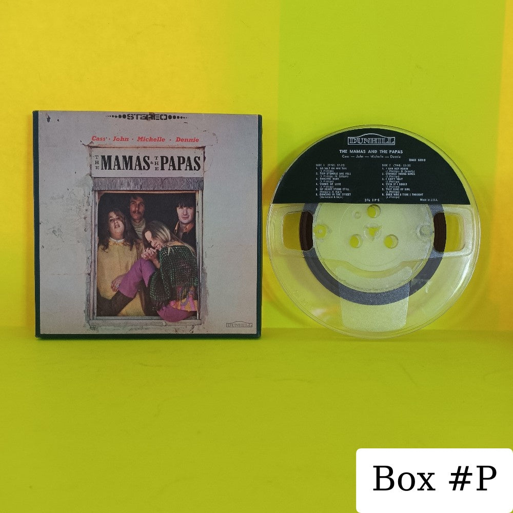 The Mamas And The Papas - Self Titled 3 3/4 IPS - 1966 - DHX 5010 - Used - Reel to Reel