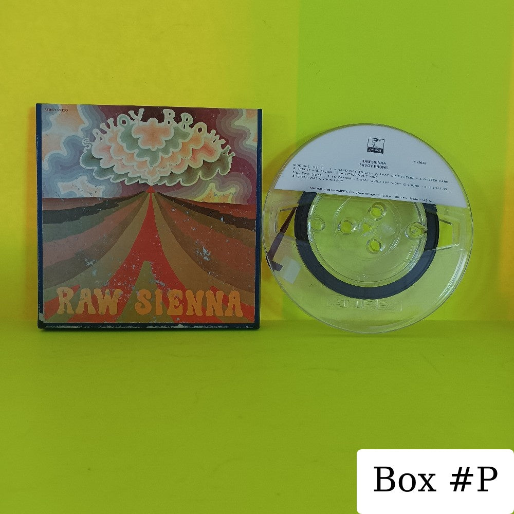 Savoy Brown - Raw Sienna 3 3/4 IPS - 1970 - X 79036 - Used - Reel to Reel