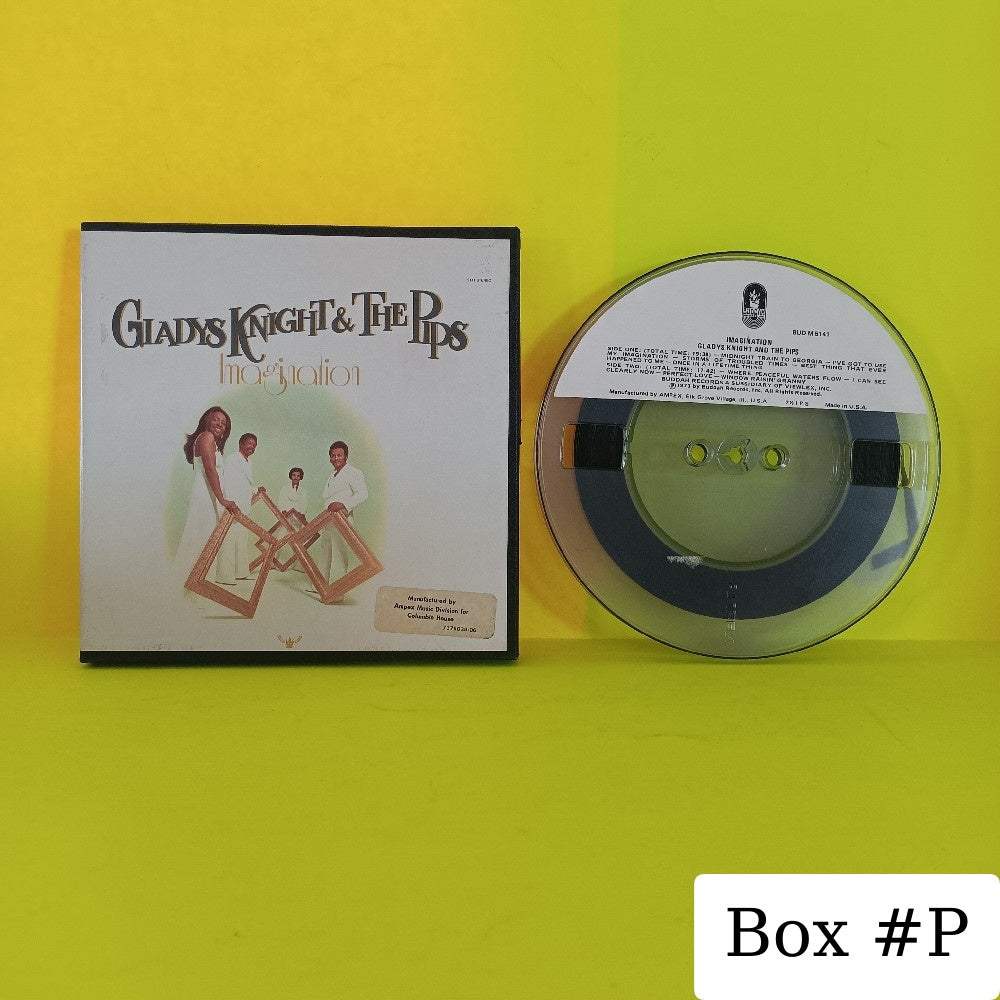 Gladys Knight & The Pips - Imagination 7 1/2 IPS - 1973 - BUDM 5141 - Used - Reel to Reel
