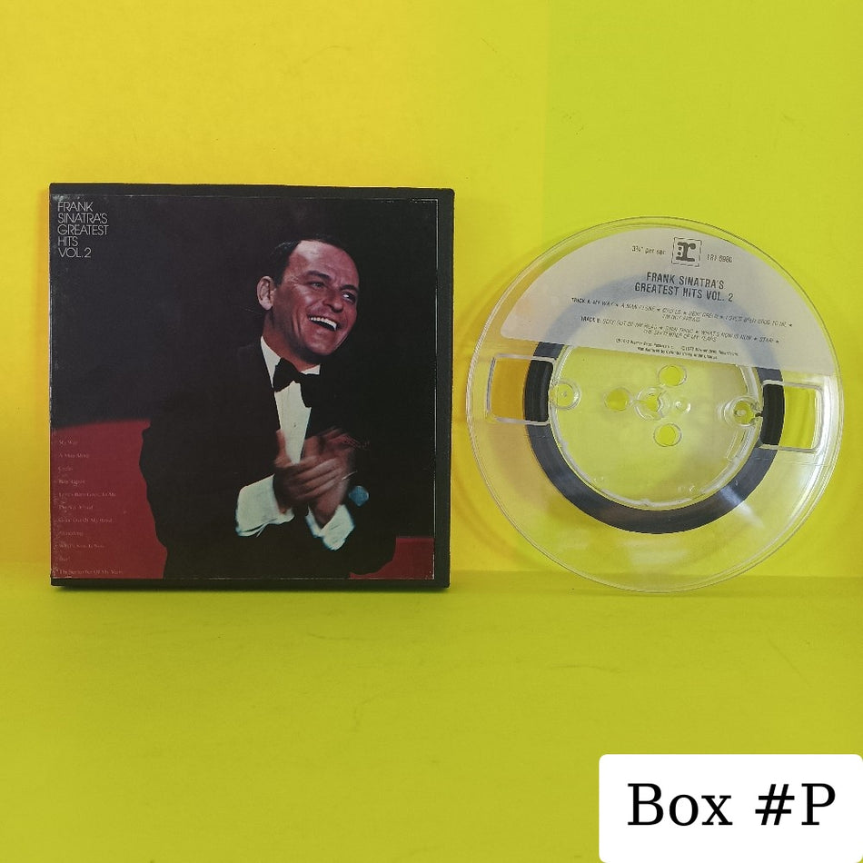 Frank Sinatra - Greatest Hits Vol 2 3 3/4 IPS - 1972 - 1R1 6980 - Used - Reel to Reel