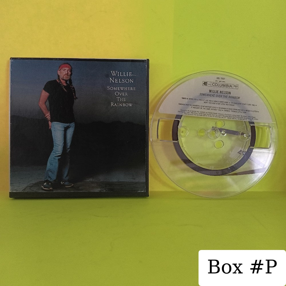 Willie Nelson - Somewhere Over The Rainbow 3 3/4 IPS - 1981 - 1R1 7257 - Used - Reel to Reel