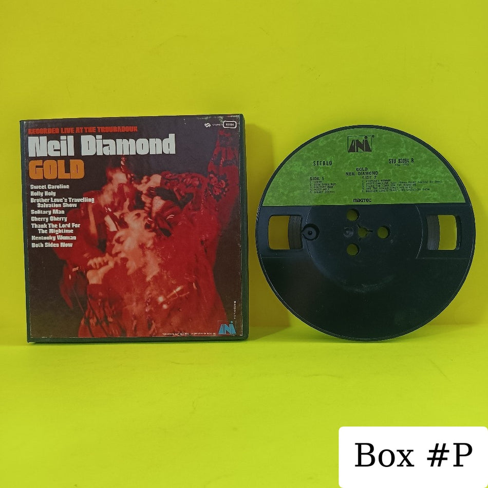 Neil Diamond - Gold 3 3/4 IPS - 1970 - STU 93084B - Used - Reel to Reel